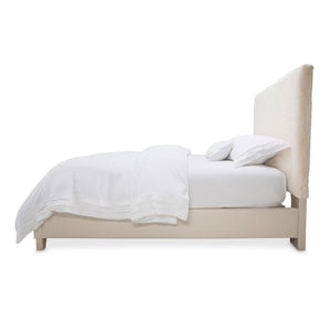 Michael Amini A LA CARTE Emerson Upholstered Bed Powder (2 Pc)