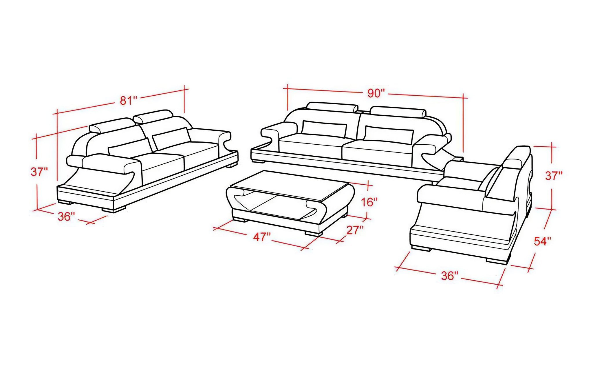 Loveseat Set