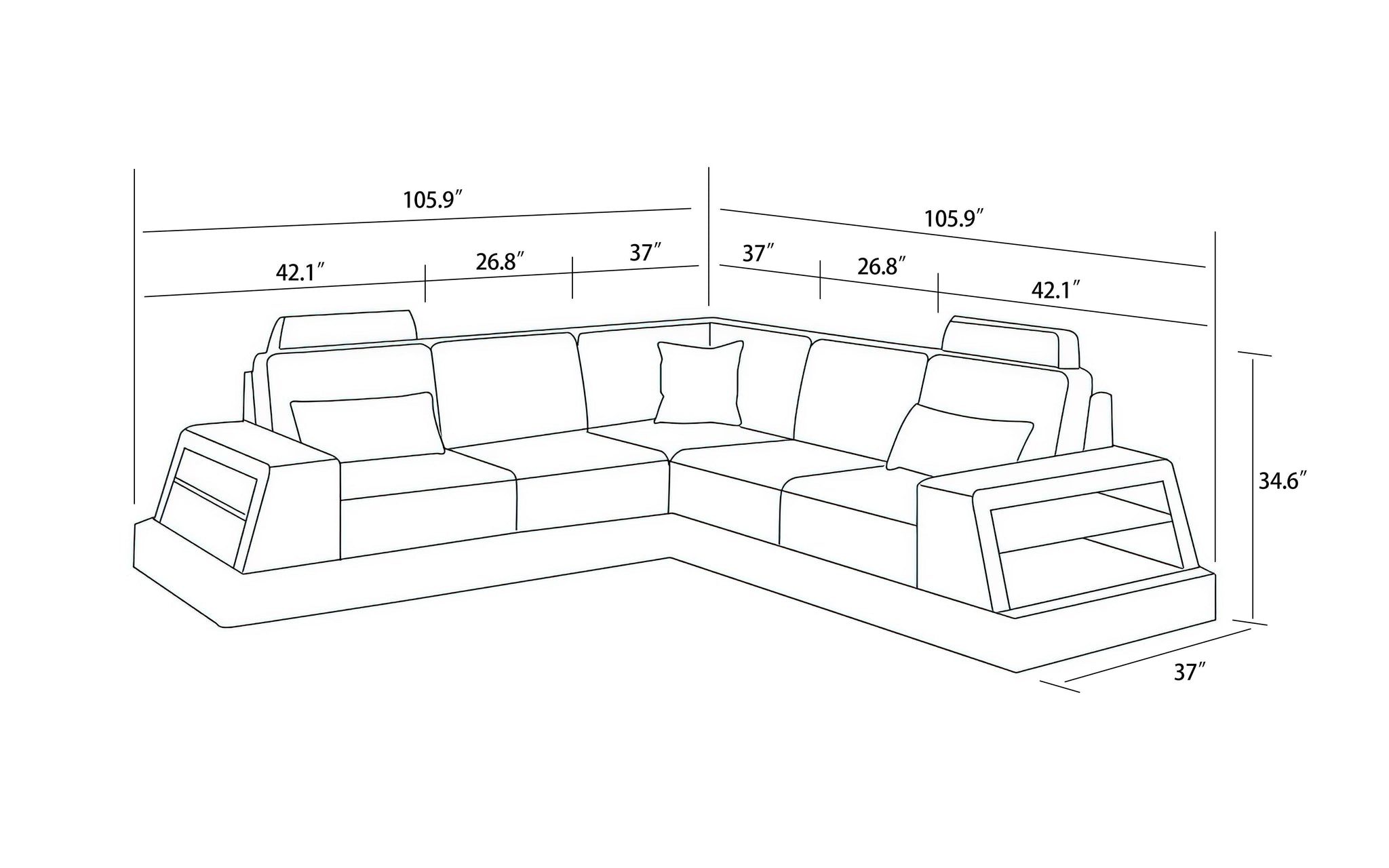 Corner Sectional