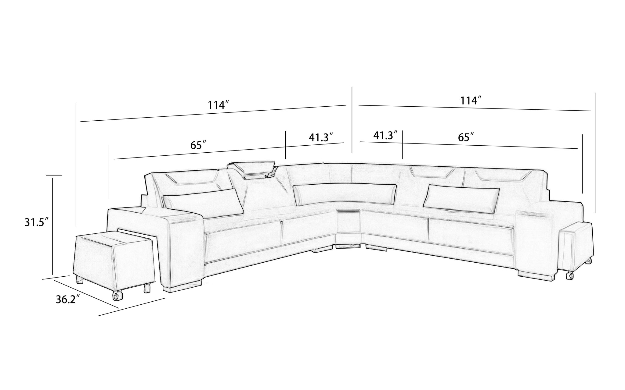 Corner Sectional