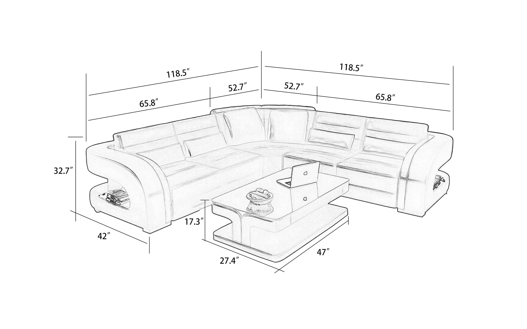 Corner Sectional