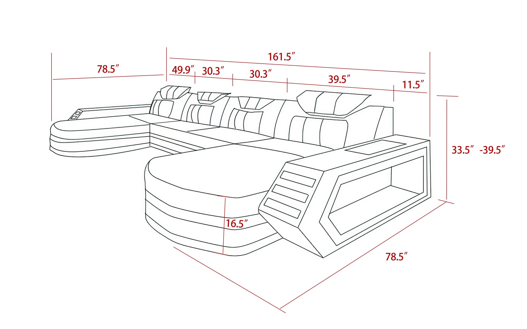 U-Shape Sectional