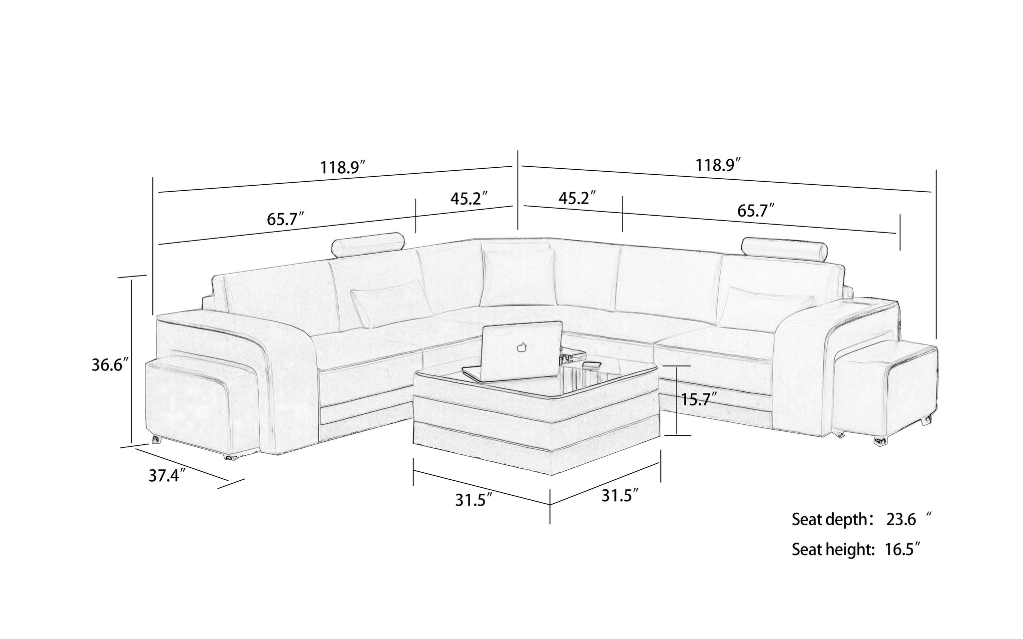 Corner Sectional