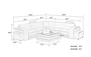 Corner Sectional