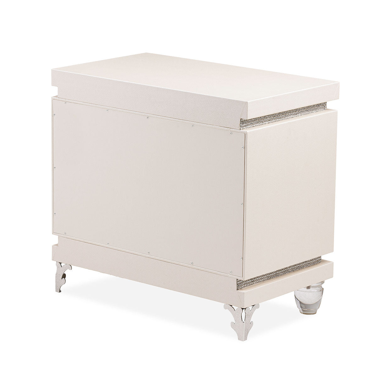 GLIMMERING HEIGHTS Upholstered Accent Cabinet-Night Stand-End Table