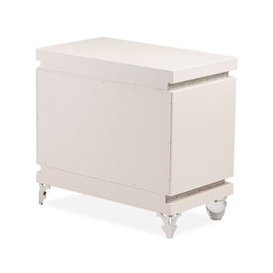 GLIMMERING HEIGHTS Upholstered Accent Cabinet-Night Stand-End Table