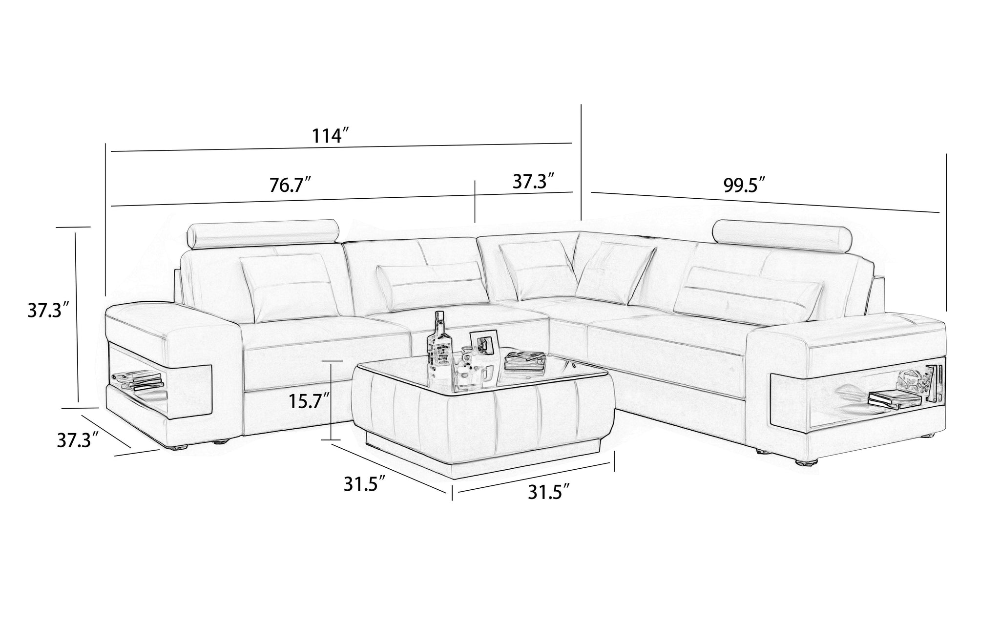 Corner Sectional